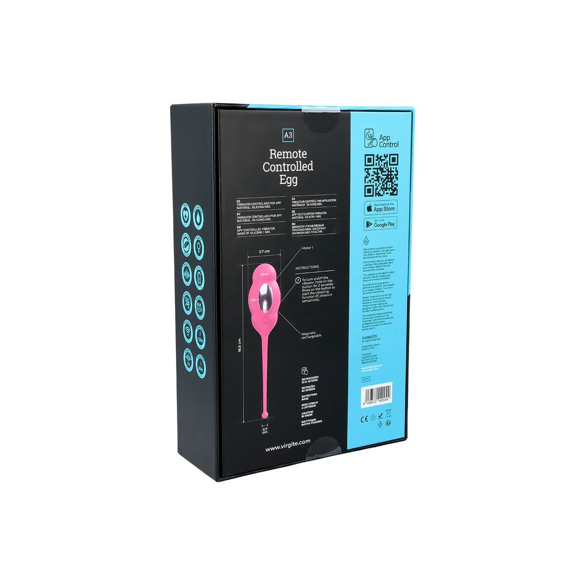 Vibrador Ovo Virgite